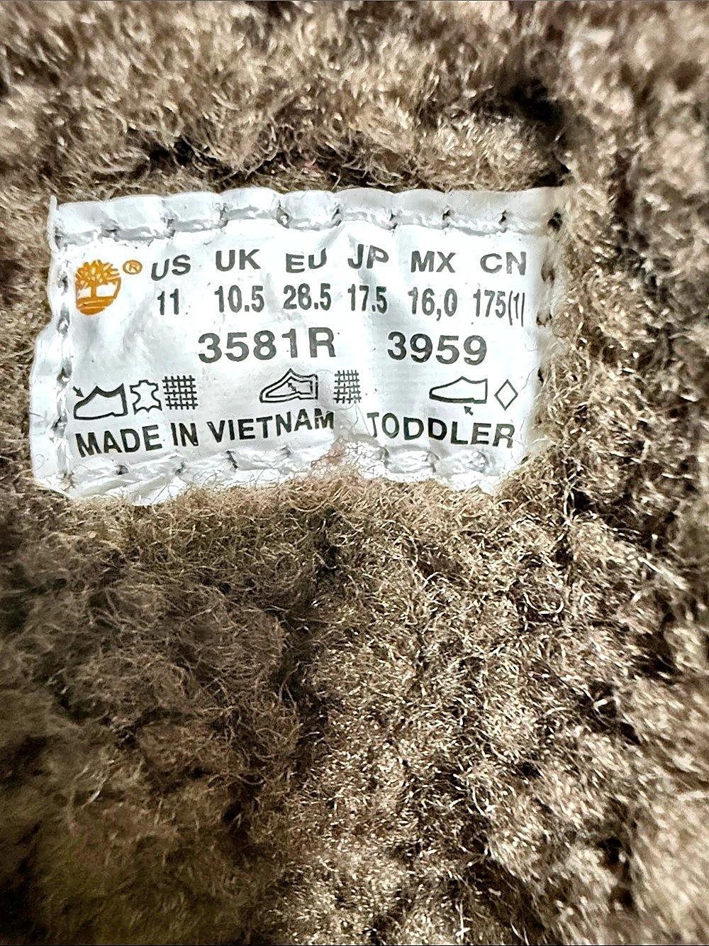 Timberland Rime Ridge Toddler Winter Boots US 11 - Picture 5 of 7